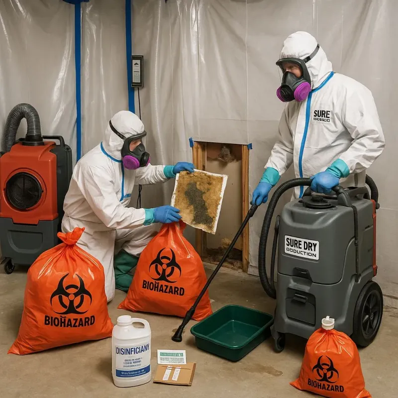 Contaminated Water Handling Protocols process in Dover, AR