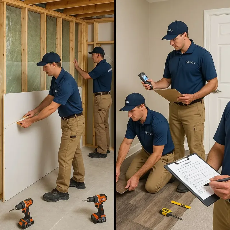 Repairs and Reconstruction process in Dover, AR