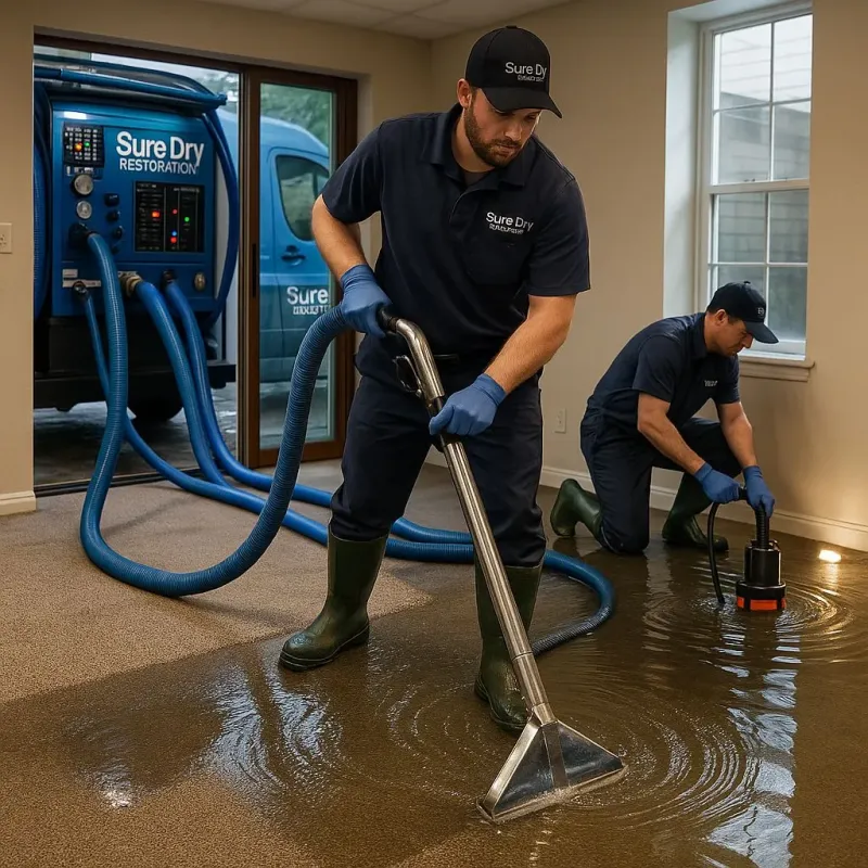 Water Extraction and Removal process in Dover, AR